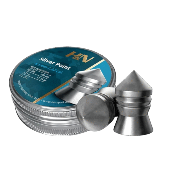 H&N Silver Point .22cal Pellets