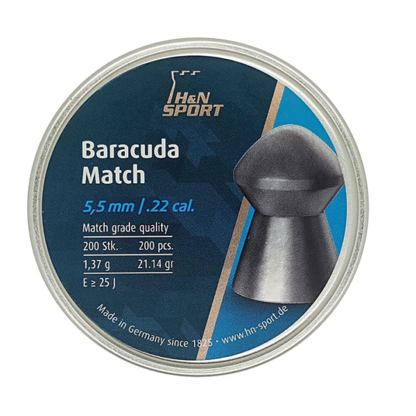 H&N Baracuda Match .22cal Pellets