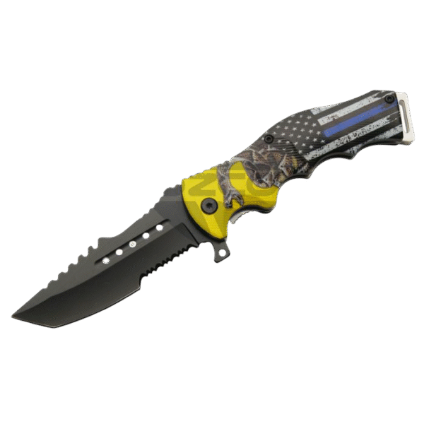 4.75" Police Patriot Folder