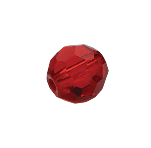 Eagle Claw Lazer Sharp Red Glass Beads