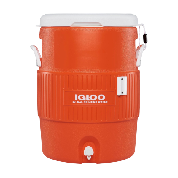 Igloo 10Gallon Seat Top Water Jug With Cup dispenser
