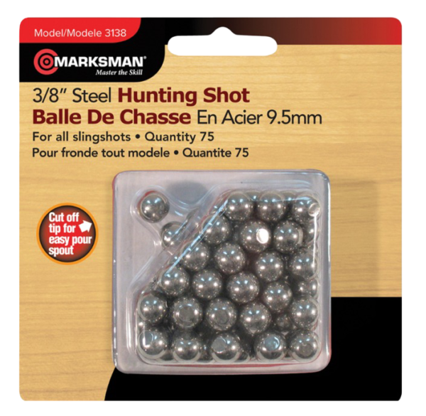 Marksman 3/8'' Steel Shot