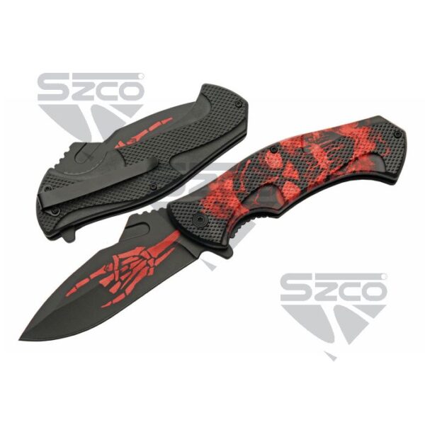 5''Hard Rock Skull Folder