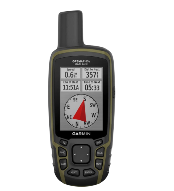 Garmin GPSMAP 65s Multi-Band GPS