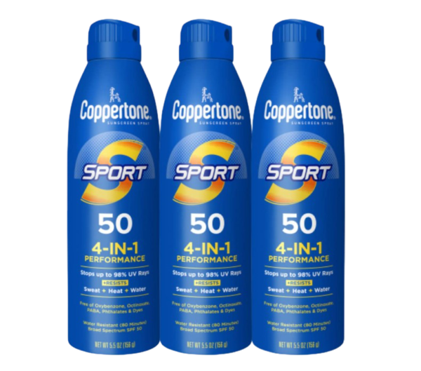 Coppertone Sport 50 SPF Sunscreen Spray