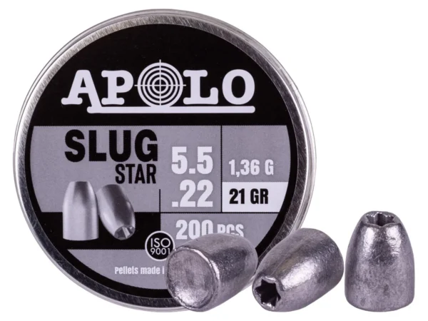 Apolo Slug Star .22cal 21gr Pellets